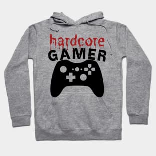 hardcore gamer - gaming Hoodie